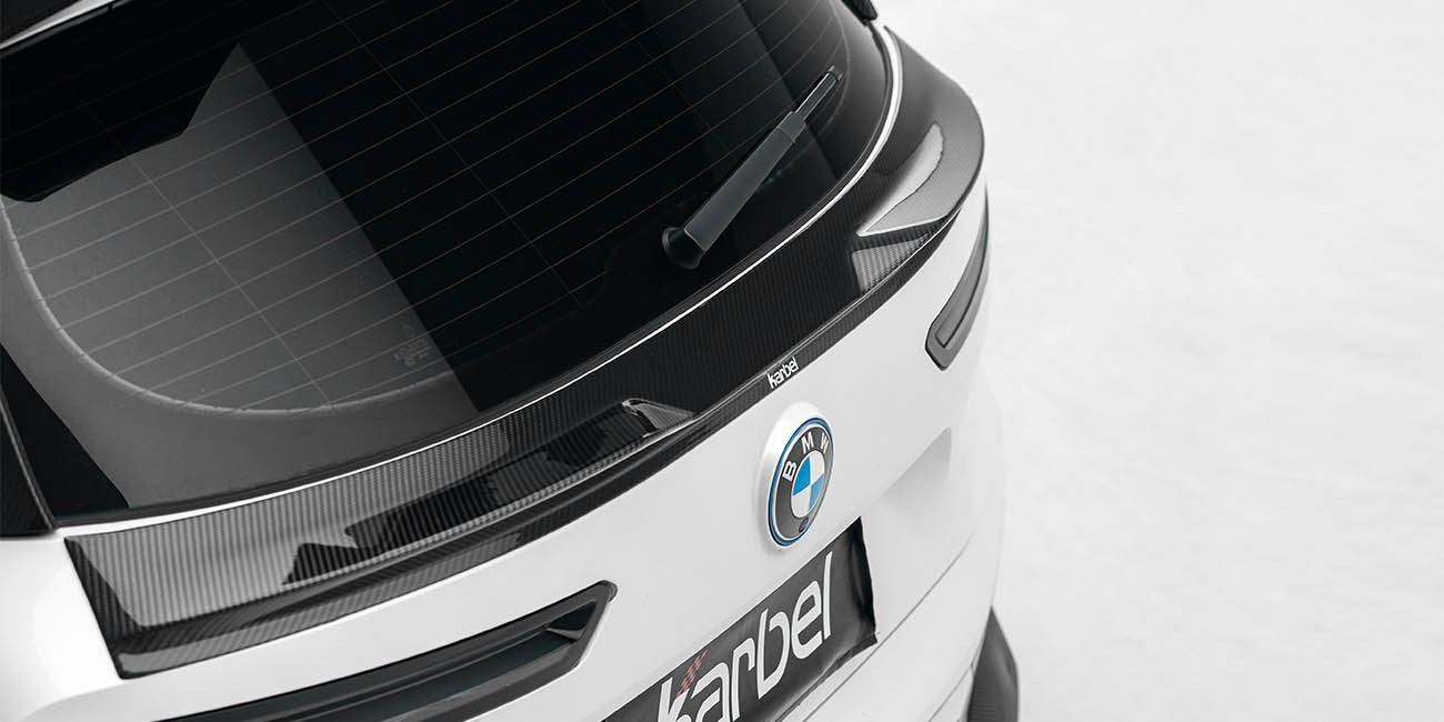 Karbel hood front lip side skirts rear diffuser rear spoiler 3K woven texture dry carbon fiber full body kit suitable for BWM IX 2021-2023