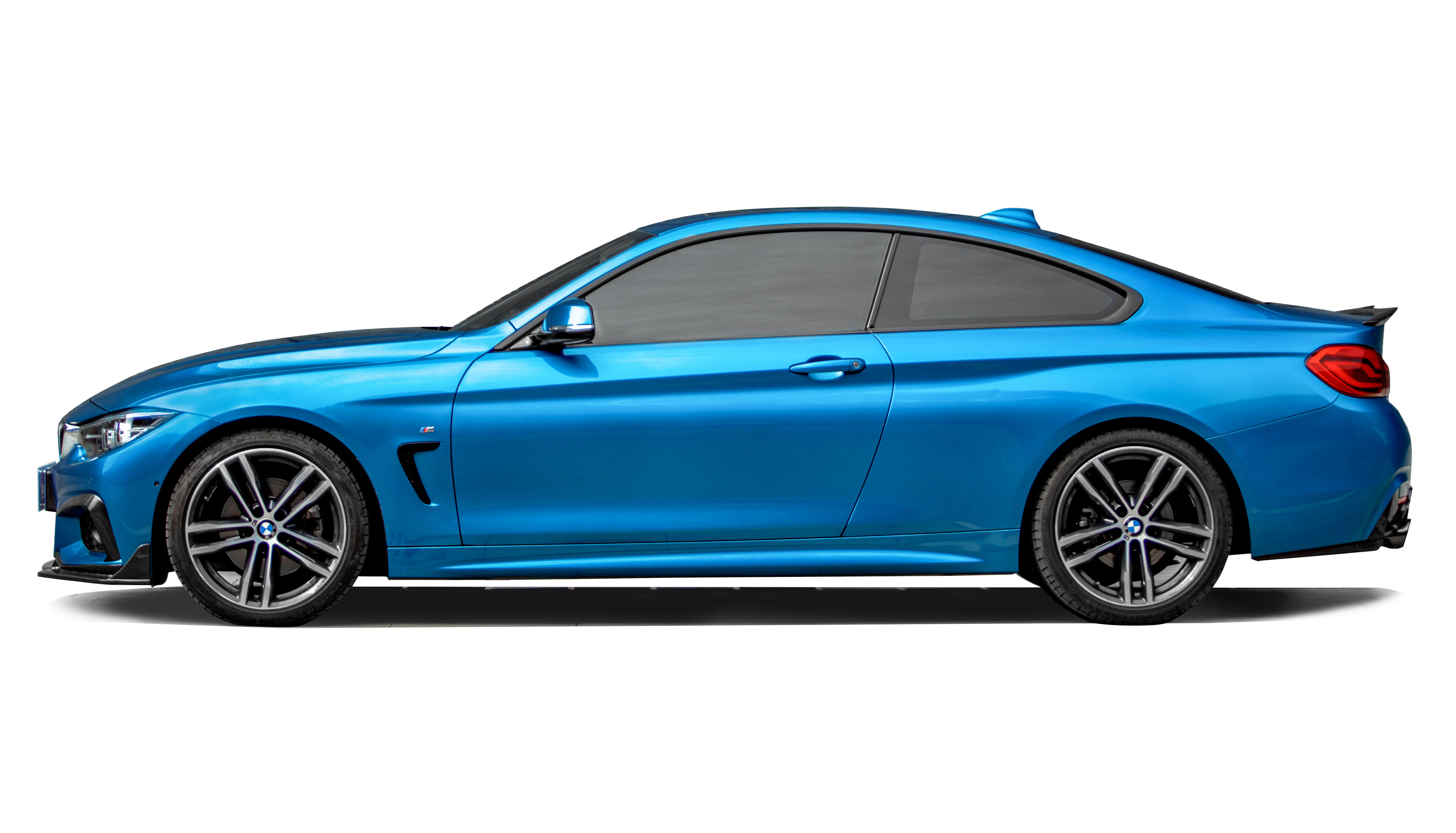 Karbel front lip 3K glossy woven pattern dry carbon fiber Rear diffuser for BWM 4 THE F32 2015-2020