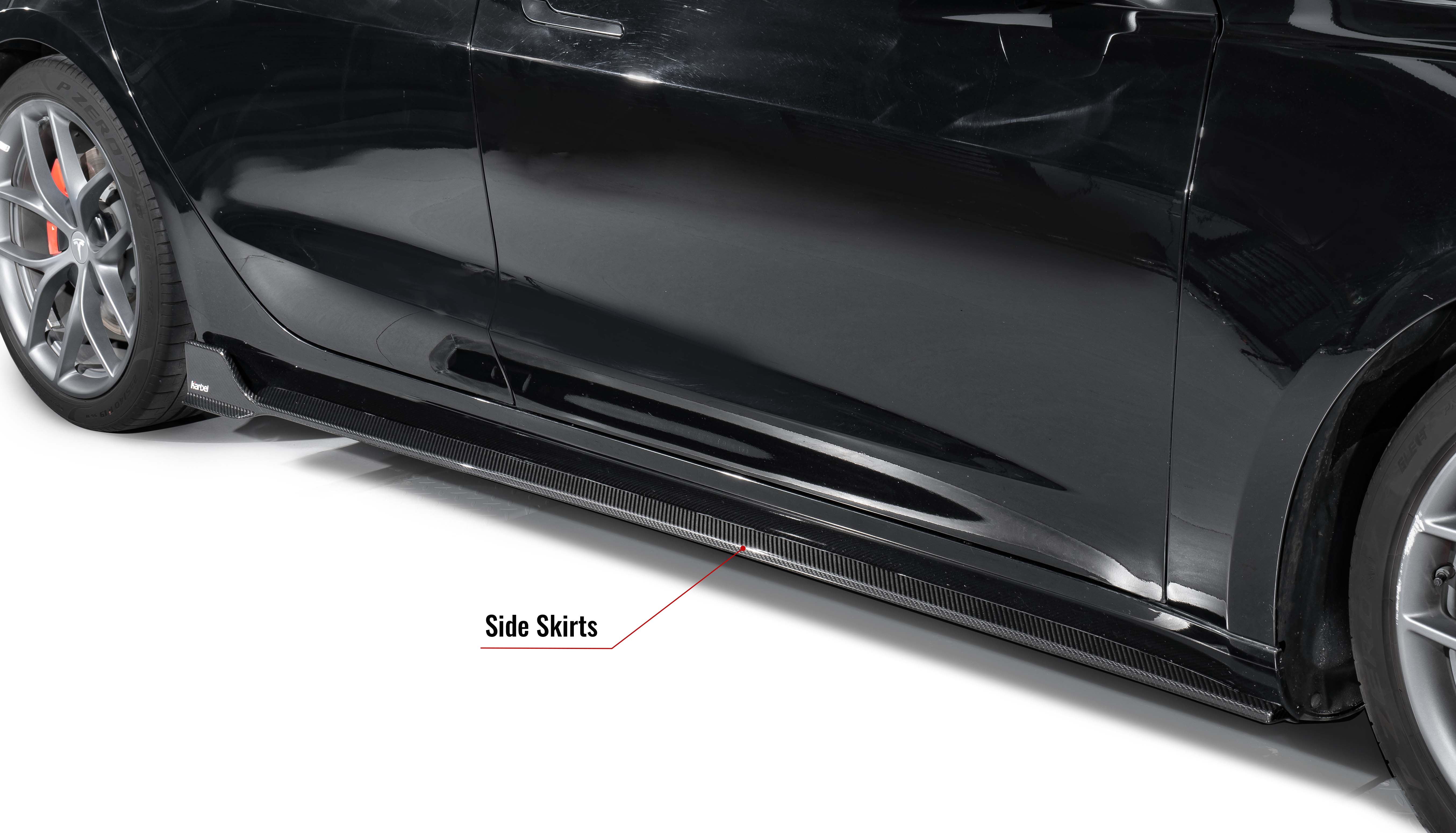 Karbel AD85 3K Dry Carbon Fiber Body Kit For Tesla Model 3P 2024-ON