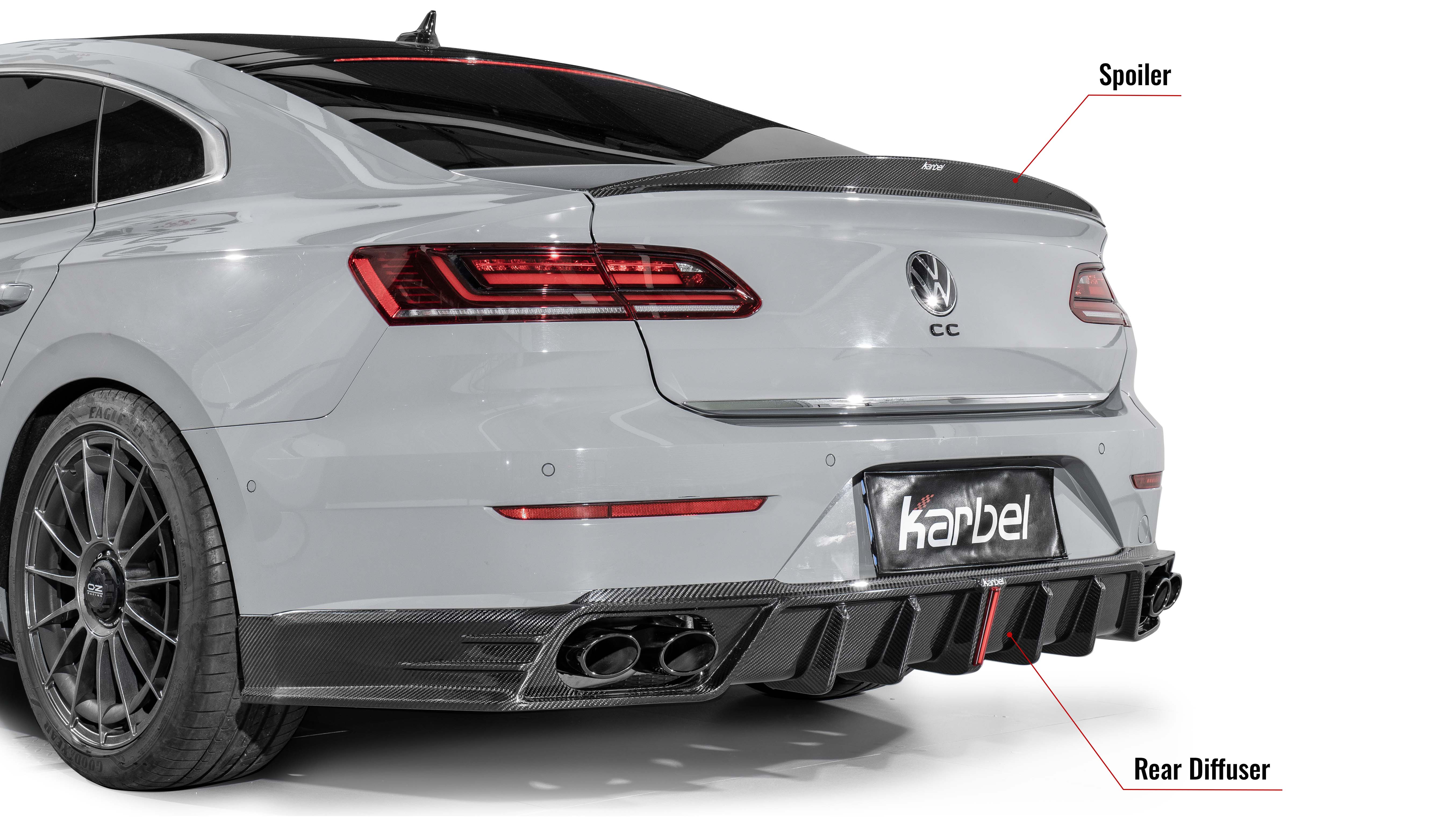 Karbel KB Dry Carbon Fiber Body Kit For Volkswagen CC 2021-2023