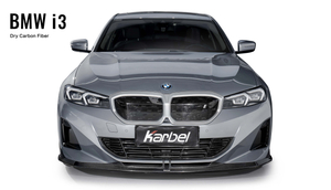 Karbel diffuser front lip side skirts rear spoiler 3K woven texture dry carbon fiber full body kit suitable Top wing for BWM I3 2022-ON