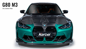Karbel hood front lip Spoiler rear wing Diffuser Complete vehicle kit KB Dry Carbon Fiber For bmw M3 G80 G81 2021+
