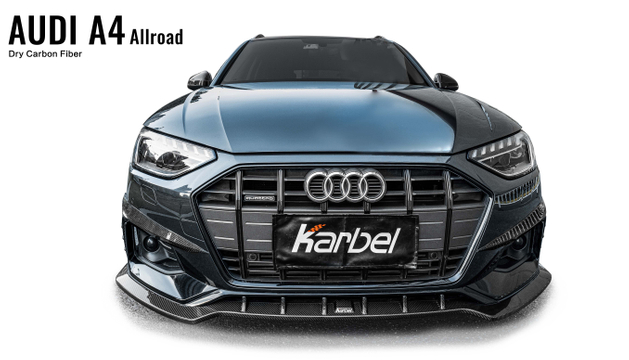 Karbel 3K Glossy Dry Carbon Fiber Body Kit For Audi A4 Allroad 2020-2021